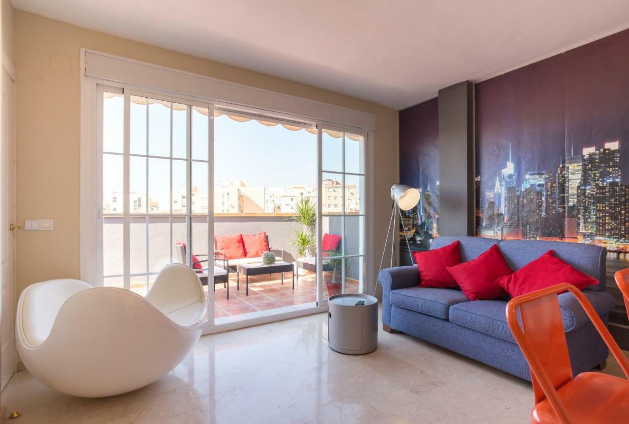 Apartmán Gr3-Renovated Apt Next To Old Town With Cozy Terrace Màlaga Exteriér fotografie
